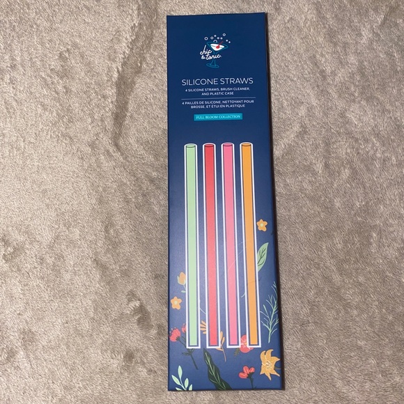 Chic and Tonic Silicone Straws - Picture 3 of 4